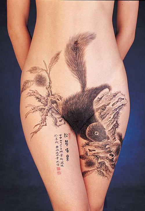 31 May 2009 � gallery paint body naked tattoo china tradition