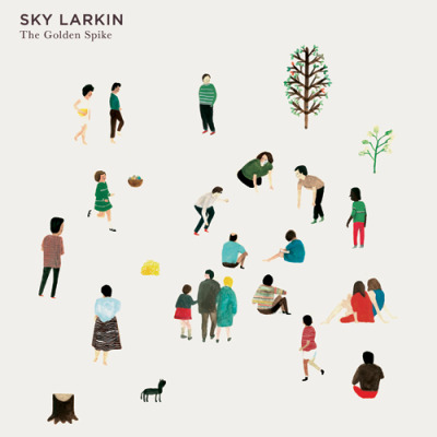 Sky Larkin album cover design by Nous Vous. (via Spaceships)