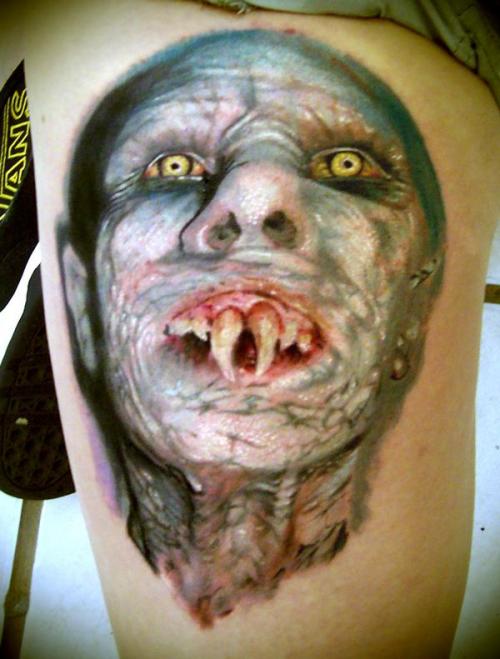 Famous Monsters Tattoos by Nick Malasto Source viewmorepicsmyspacecom