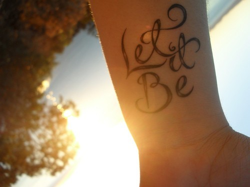Tags: the beatles. let it be. tattoo.