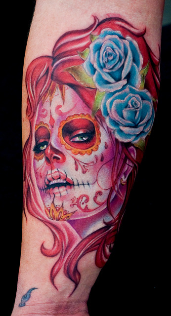 day of dead tattoos. tattoo middot; day of the dead