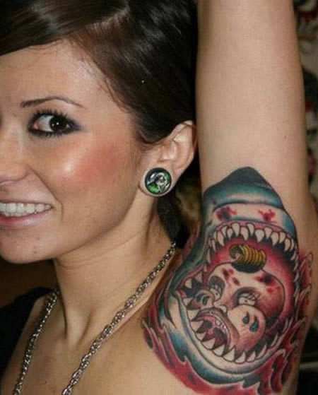pin up girl rockabilly tattoo