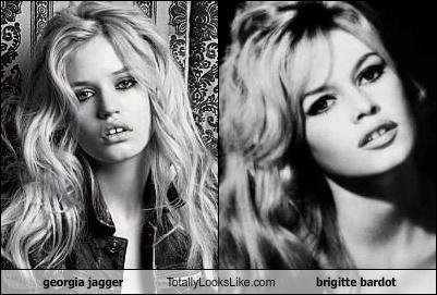 Georgia Jagger Totally Looks Like Brigitte Bardot