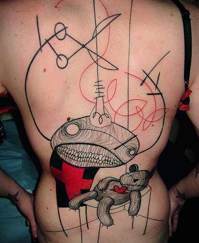 Black Tattoo Art: Tattoo by Yann Black (via Needles and Sins (formerly 