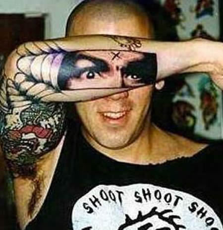 white trash tattoo. ible friendship tattoos