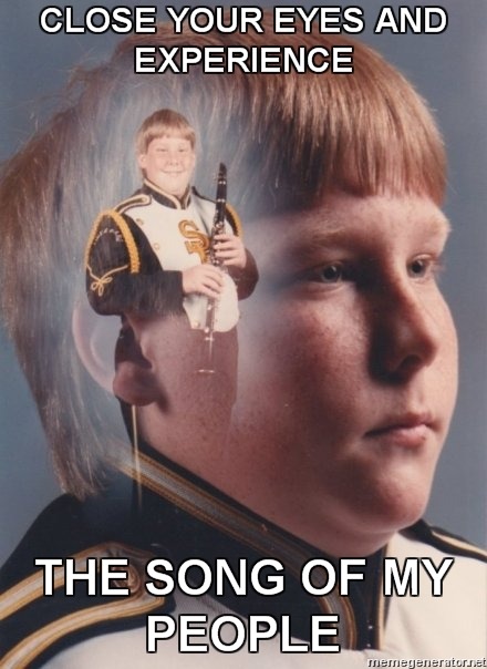 ptsd clarinet boy. #meme middot; close your eyes and