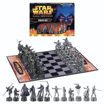 With this Star Wars - Saga Edition Chess Set you should Use 