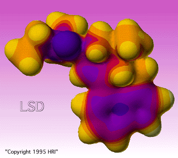 via www.heffter.org LSD Molecule (1995)