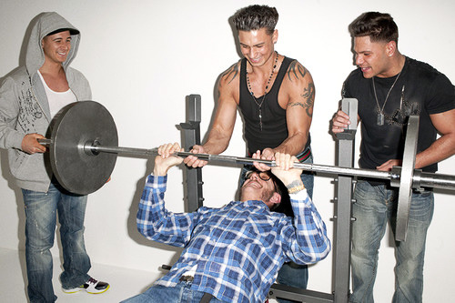 jersey shore ronnie and situation fight. Me,Vinny,Pauly D and Ronnie