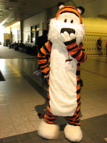 hobbes tiger. COSPLAY: Hobbes the Tiger