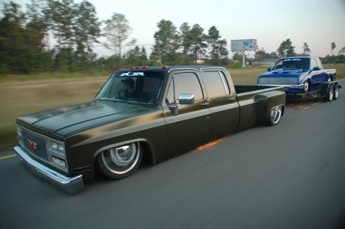 Slammed Lastwagen You probably know some of these trucks