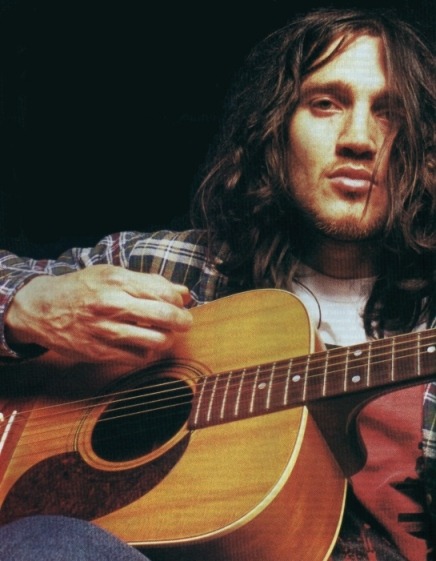 Then I say something along the lines of Holy crap John Frusciante
