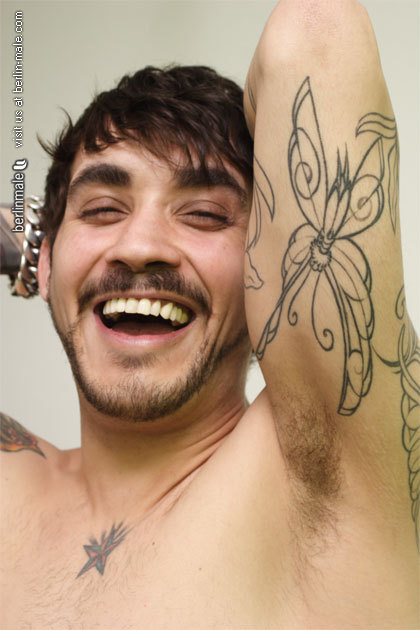 tattooed guy. Tattooed guy Spanish guy with
