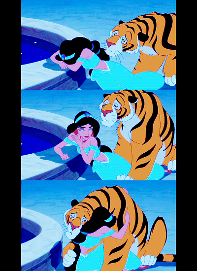 princess jasmine tiger. “It#39;s all my fault, Rajah.