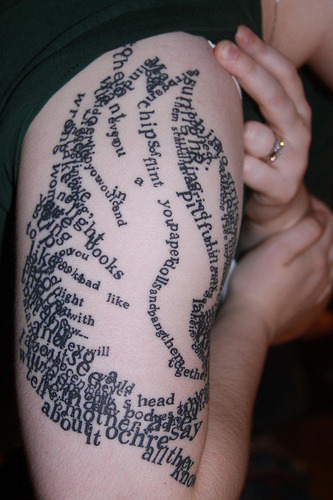 a lot of literary tattoos