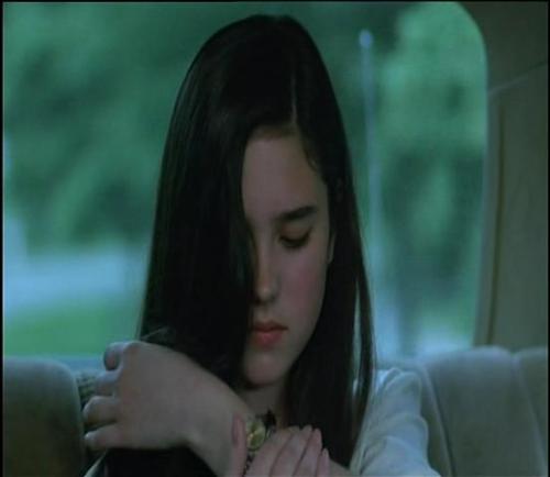 Jennifer Connelly in Phenomena 1985 Not a very good cap as the copy wasn