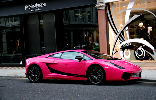  hot pink lamborghini rims cars girly Posted by divinedemeanor