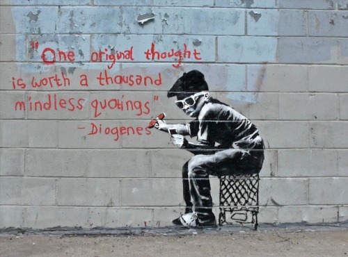 banksy quotes on art. (anksy)