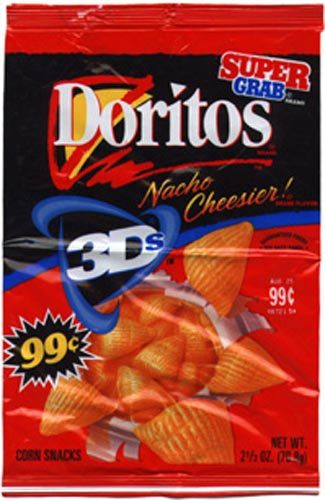 3D Doritos. I love these!
