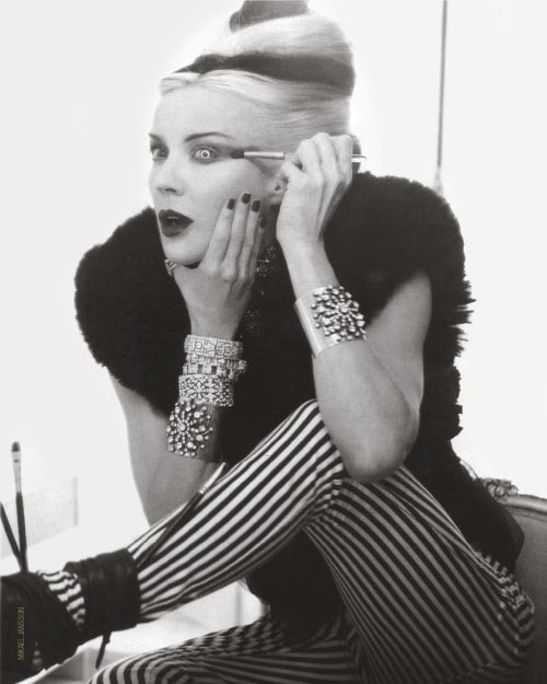 suicideblonde:

bohemea:

Daphne Guinness: Paris Front Row - Interview Magazine by Mikael Jansson, December 2009/January 2010
October 6, 3 p.m., in her room at the Hotel Ritz, wearing Givenchy by Riccardo Tisci jacket, top, and shoes with her own pants and jewelry.
“I think fashion is over. Or if it isn’t over, I believe we’ve reached a saturation point. No wonder there is no authenticity. The future stopped in the ’60s. Before that, you had everyone looking forward, and now it’s just a tide of people looking back. What I’m really looking toward is the future.”

 THIS HOT BITCH IS BOSS
