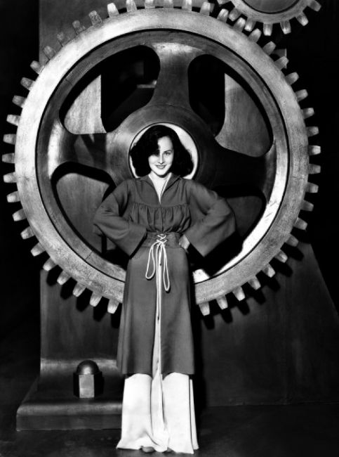 Paulette Goddard Modern Times Charlie Chaplin 1936