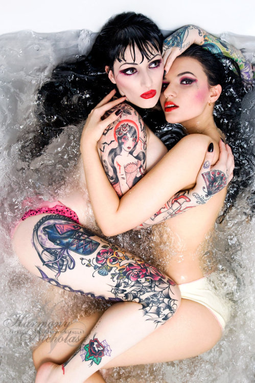 Posted July 13, 2010 at 1:59pm in ladies tattoos traditional bath hubbahubba 