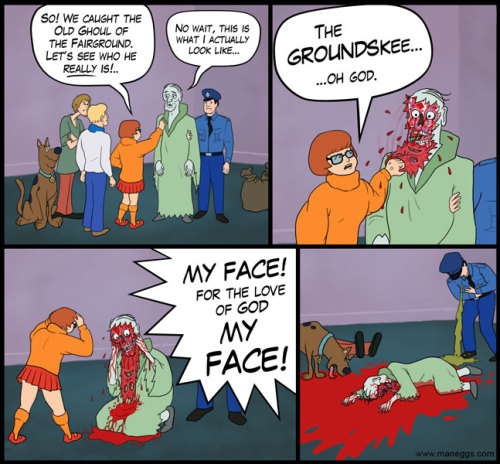 oldfilmsflicker:  (via mrgolightly) Scooby in the last frame