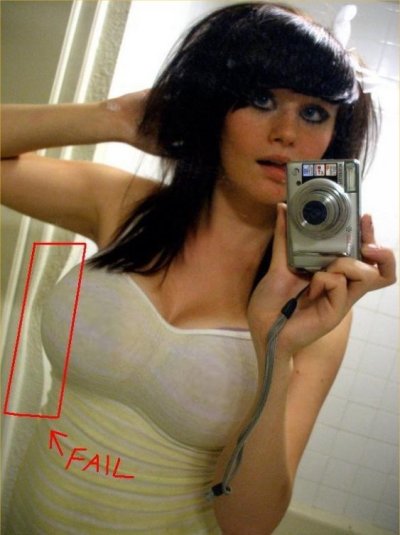 lmao bitch thought she was foolin somebody her tittys fake as hell photo