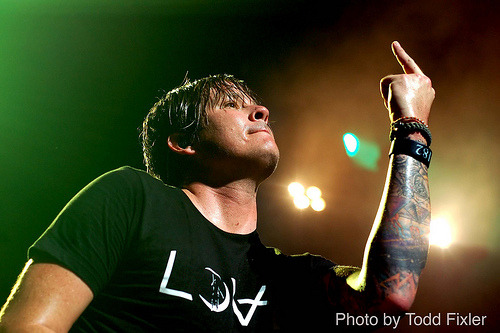  under: #Tom DeLonge #angels and airwaves #Blink 182 #LOVE #give-a-fuck