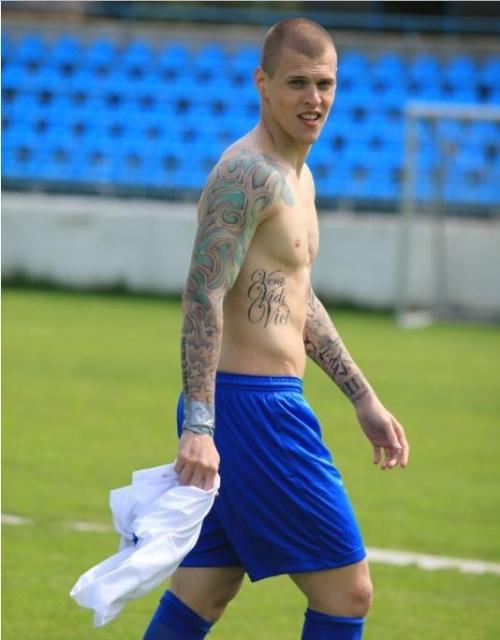 oh my god that tattoo won the Daniel Agger Award for Pretentious Tattoos, 