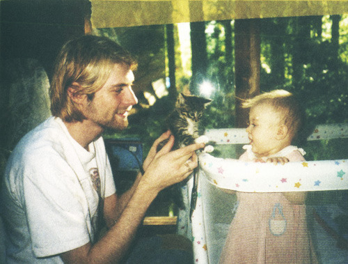 kurt cobain daughter. Kurt Cobain, his daughter