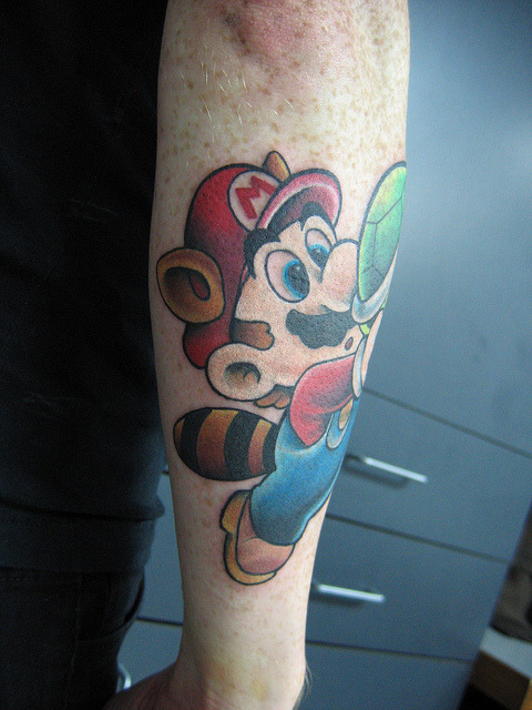  Comments | Notes: 10 | Tags: Super Mario Nintendo Tattoos Video Games