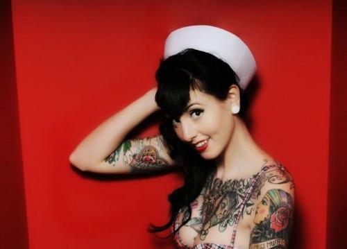 Tagged: tattoo sailor pinup