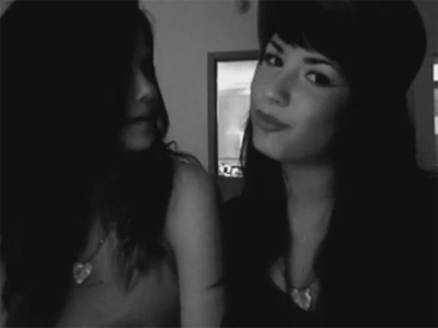 demi lovato and selena gomez gif. Demi Lovato and Selena Gomez♥