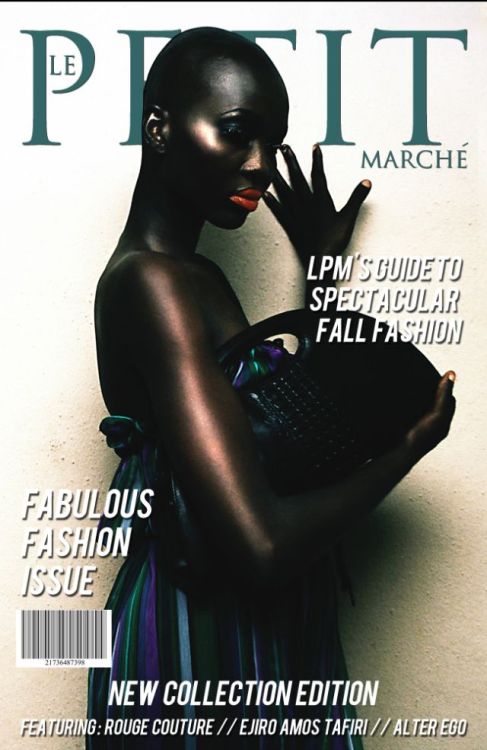afro-art-chick:Le Petit Marché’s/ LPM September Issue – Cover Photography by Lakin Ogunbanwo