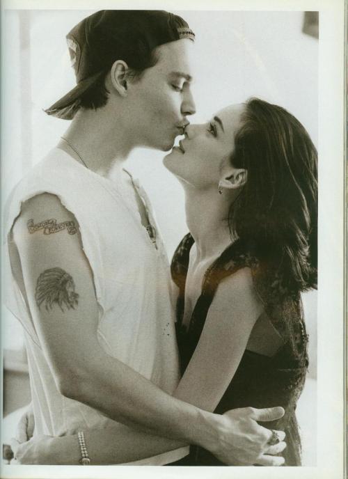johnny depp winona. Johnny Depp and Winona Ryder