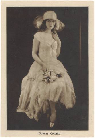 Dolores Costello cigarette card C 1920s Dolores Costello cigarette card