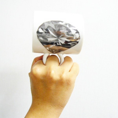Worst Proposal Ever of the Day: Diamond Ring Mug. C$18.
[boj.]