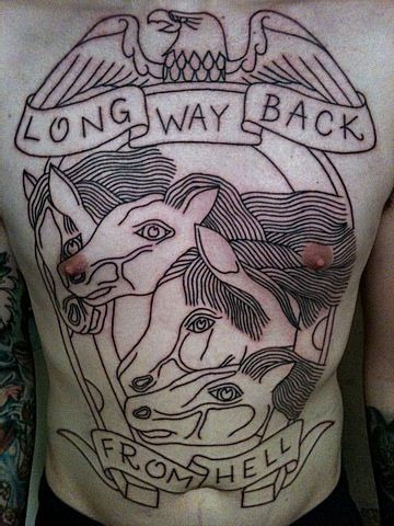 Tagged Ross Henry horse tattoo tattoos outlines