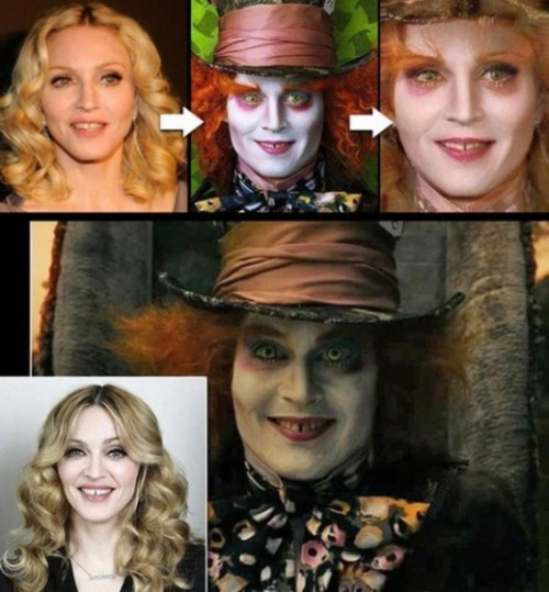 Johnny Depp é Madonna e seu argumento é inválido.