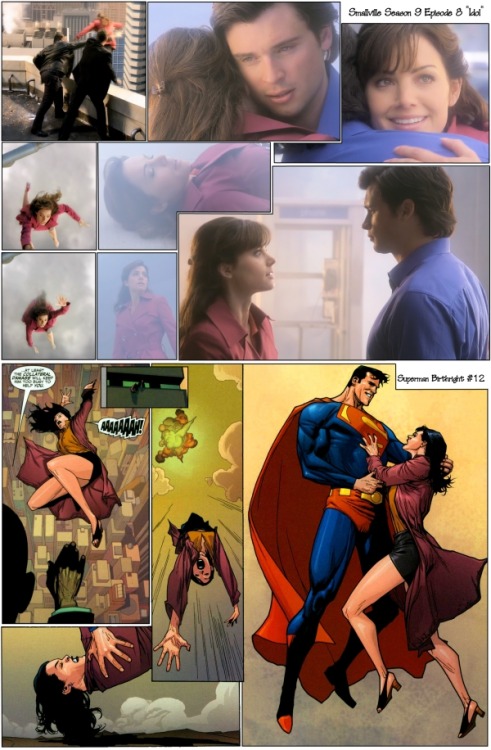 Saving Lois Lane Smallville Superman Clois Comics Birthright No