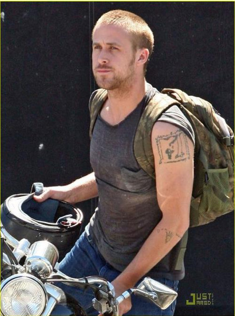 Hold the phone. Stop the presses. Ryan Gosling has a Giving Tree tattoo?