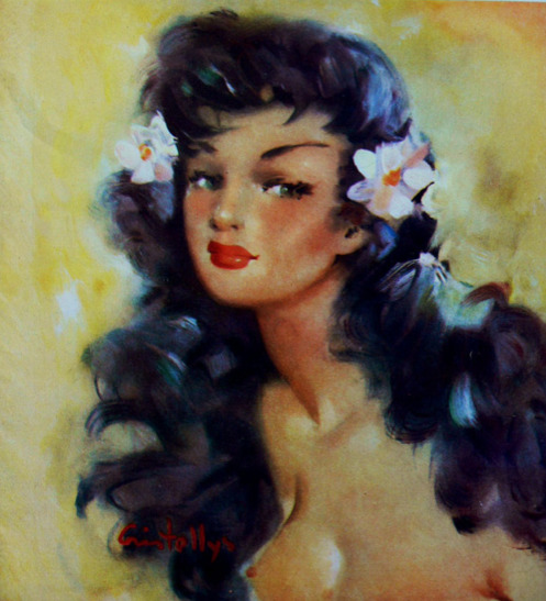 tagged as art pinup exotic vintage 40's 50's vicente cristellys 