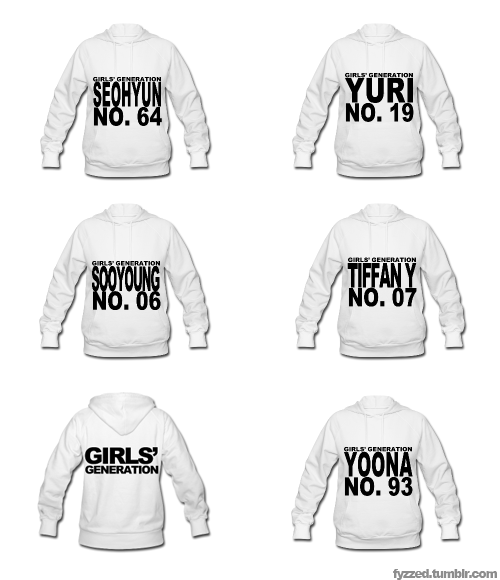 The Girls' Generation MV-inspired hoodies are $35.11 each.