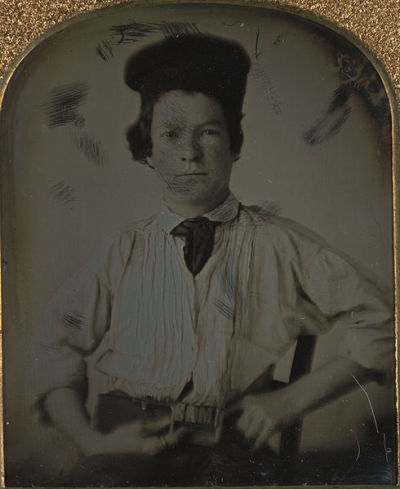 Mark Twain (pen-name of Samuel Clemens) (born 30 November, 1835; died 21 April, 1910), pictured above in an 1850 photograph by G. H. Jones
‘It was a big river, below Memphis; banks brimming full, everywhere, and very frequently more than full, the waters pouring out over the land, flooding the woods and fields for miles into the interior; and in places, to a depth of fifteen feet; signs, all about, of men’s hard work gone to ruin, and all to be done over again, with straitened means and a weakened courage. A melancholy picture, and a continuous one;—hundreds of miles of it. Sometimes the beacon lights stood in water three feet deep, in the edge of dense forests which extended for miles without farm, wood-yard, clearing, or break of any kind; which meant that the keeper of the light must come in a skiff a great distance to discharge his trust,—and often in desperate weather. Yet I was told that the work is faithfully performed, in all weathers; and not always by men, sometimes by women, if the man is sick or absent. The Government furnishes oil, and pays ten or fifteen dollars a month for the lighting and tending. A Government boat distributes oil and pays wages once a month.’

—from Life on the Mississippi (1883)