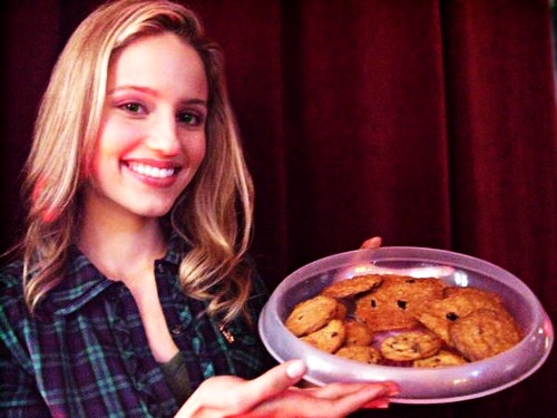 #dianna agron #cookies #perfection