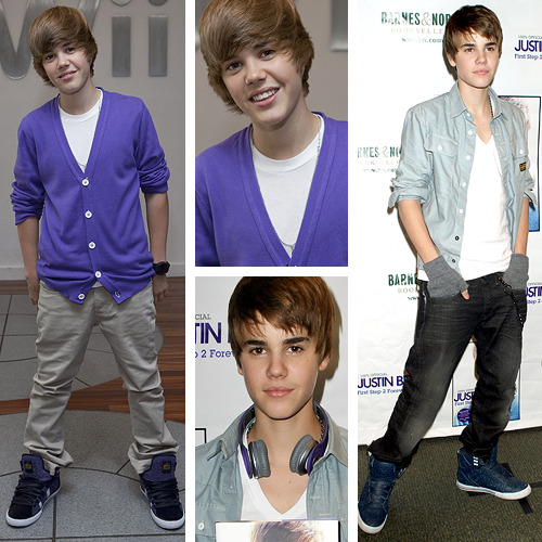 ilovejbieber:  how justin has changed between 2009 and 2010 