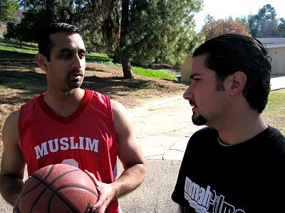Ali Ardekani (left) plays for Team Muslim, but he also got a &#8220;plays well with others&#8221; comment on his report card.