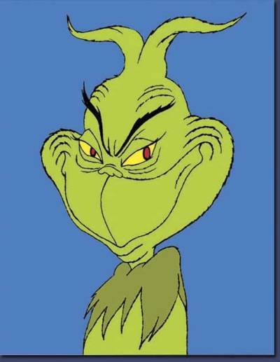 You’re a mean one Mr. Grinch…