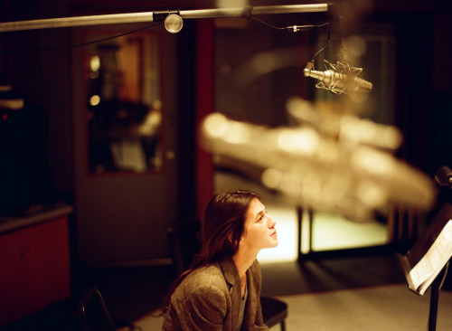 CHARLOTTE GAINSBOURG
in the studio with beck